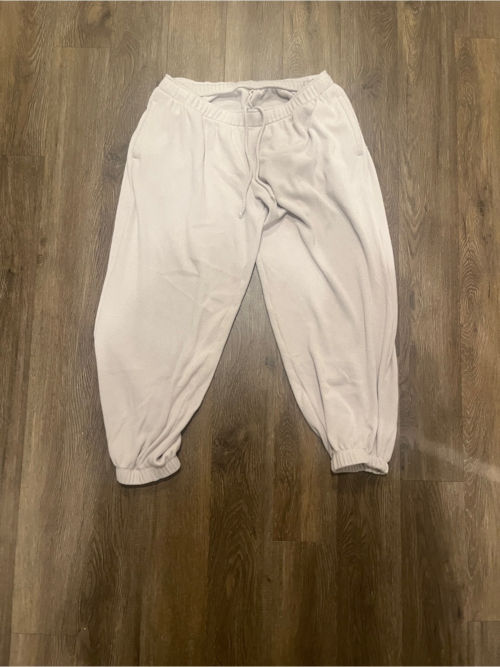 Gilly Hicks Light Lavender Cozy Drawstring Jogger Pants